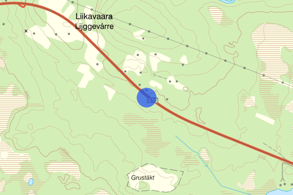 Liikavaara E10 25 mars 19.40, Trafikkontroll, Gällivare