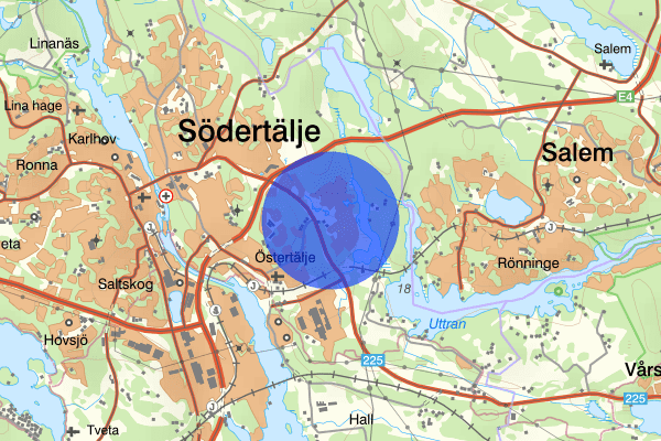 Glasberga 26 mars 03.57, Rån, Södertälje