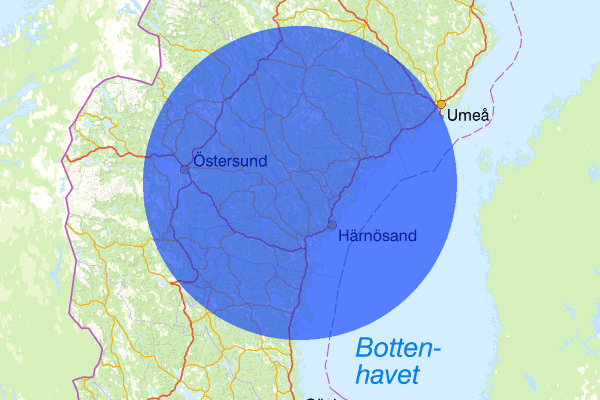Västernorrlands län 26 mars 12.20, Trafikkontroll, Västernorrlands län