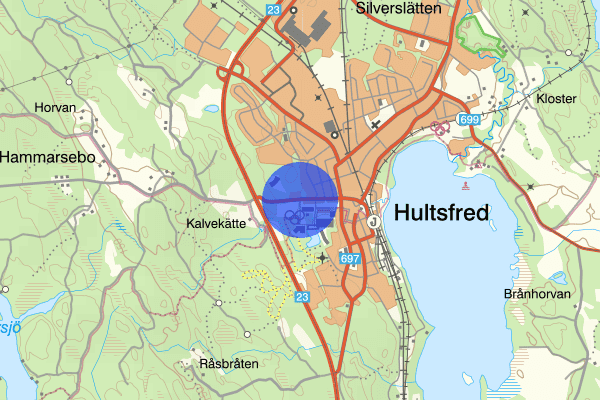 Hagadalsgatan 28 mars 12.54, Trafikolycka, personskada, Hultsfred