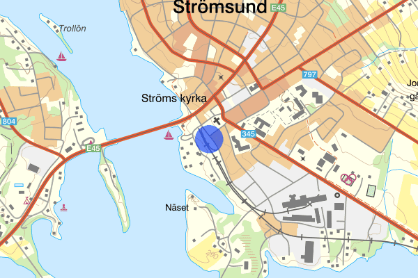 Strömsunds busstation 28 mars 10.33, Räddningsinsats, Strömsund