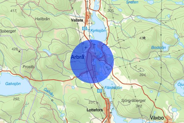 Arbrå 30 mars 00.01, Brand, Bollnäs