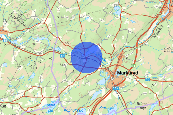 Råstorp 30 mars 11.42, Trafikolycka, Markaryd
