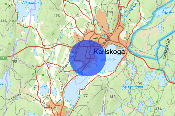 Aggerud 30 mars 10.48, Farligt föremål, misstänkt, Karlskoga