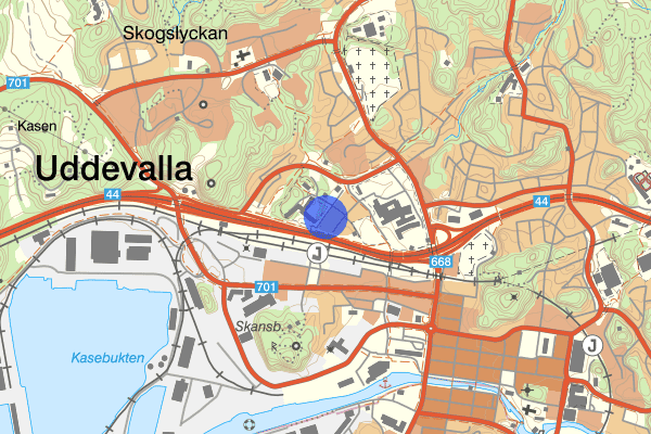 Stjärngatan 31 mars 18.09, Misshandel, Uddevalla