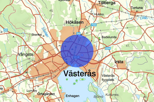 Haga 01 april 05.47, Fylleri/LOB, Västerås