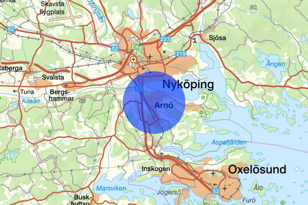 Arnö 01 april 12.35, Brand, Nyköping