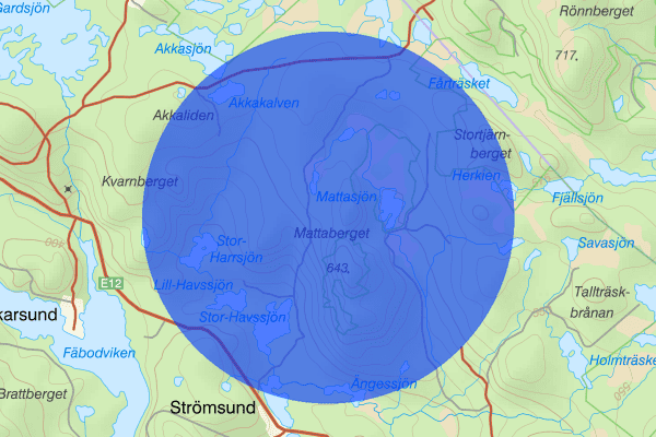 Strömsund- Havsjön 01 april 19.56, Trafikkontroll, Storuman
