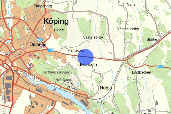 Västeråsvägen 01 april 20.33, Försvunnen person, Västmanlands län