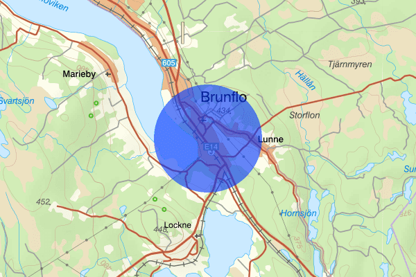 Brunflo 02 april 08.16, Trafikolycka, vilt, Östersund