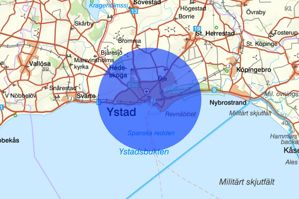 Ystad 03 april 23.42, Rattfylleri, Ystad