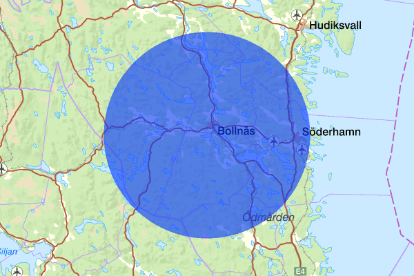 03 april 22.55, Brand, Bollnäs