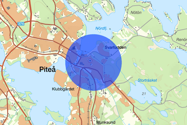 Strömnäs 04 april 15.21, Trafikolycka, Piteå