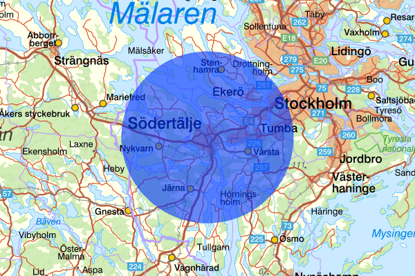 Södertälje 07 april 12.29, Arbetsplatsolycka, Södertälje