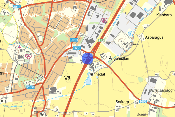 Vä E22 07 april 14.05, Trafikolycka, Kristianstad