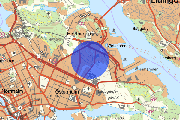 Gärdet 07 april 18.28, Bedrägeri, Stockholm