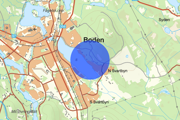 Svartbyleden 08 april 14.42, Trafikolycka, Boden