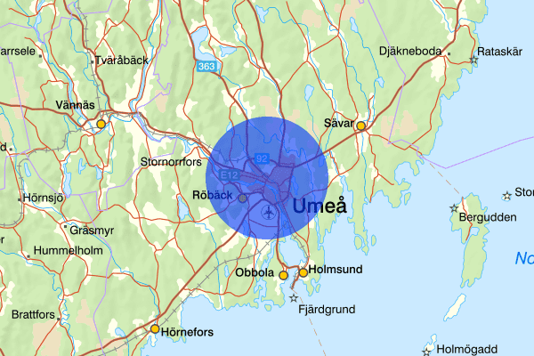 Umeå 08 april 15.18, Trafikolycka, Umeå