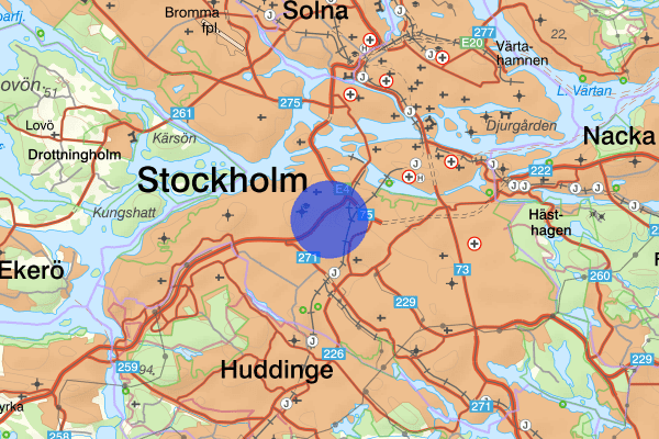 Västberga 09 april 16.53, Arbetsplatsolycka, Stockholm