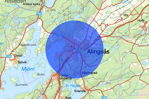 Alingsås 09 april 15.28, Våld/hot mot tjänsteman, Alingsås