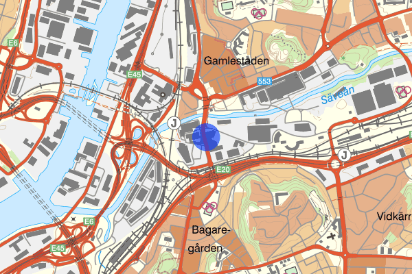 Gamlestadsvägen 09 april 20.07, Brand, Göteborg