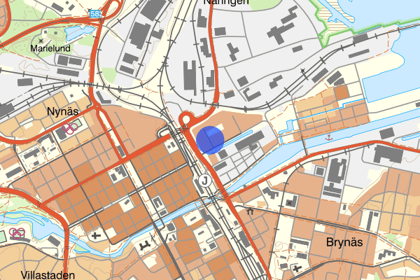Norra Fiskargatan 10 april 02.00, Häleri, Gävle
