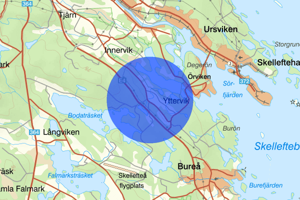Yttervik 10 april 15.30, Trafikolycka, Skellefteå