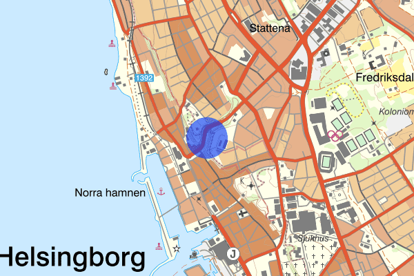 Hälsovägen 11 april 14.05, Brand, Helsingborg