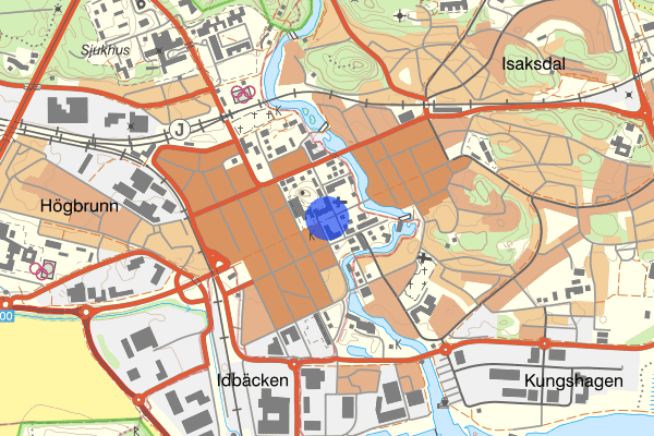 Stora Torget 12 april 11.50, Bråk, Nyköping
