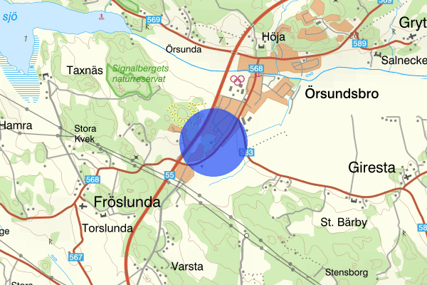 Enköpingsvägen 12 april 14.42, Trafikolycka, Enköping