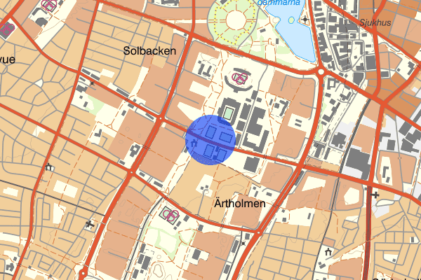 Stadiongatan 12 april 17.23, Stöld, Malmö