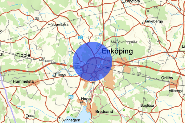 Romberga 15 april 19.05, Brand, Enköping