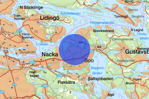 Orminge 15 april 19.27, Åldringsbrott, Nacka