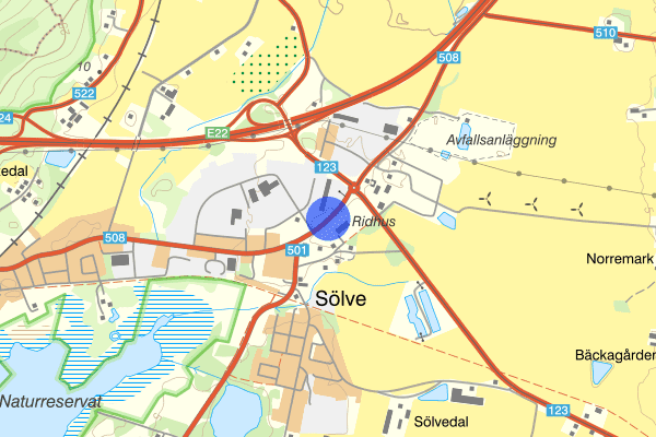 Sölvevägen 16 april 23.14, Trafikolycka, Sölvesborg