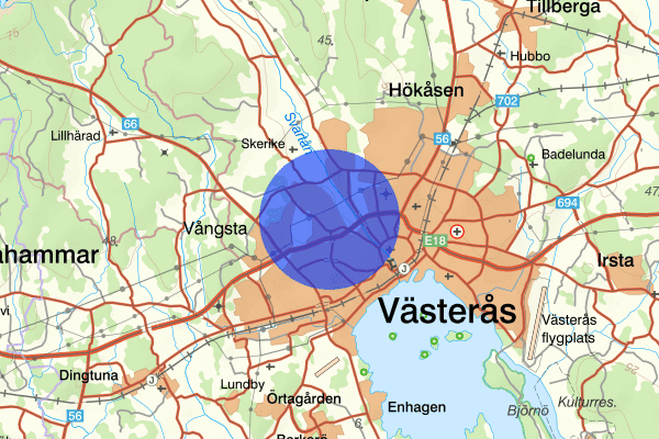 Vallby 17 april 15.16, Trafikolycka, Västerås