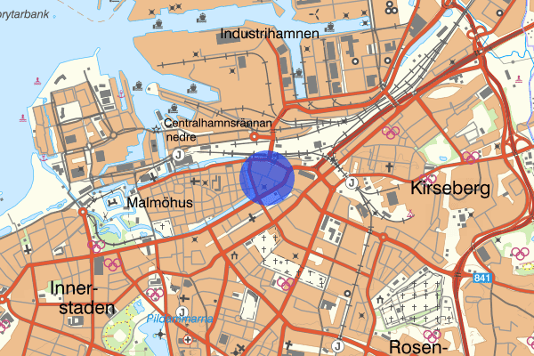 Slussen 20 april 01.47, Stöld/inbrott, Malmö