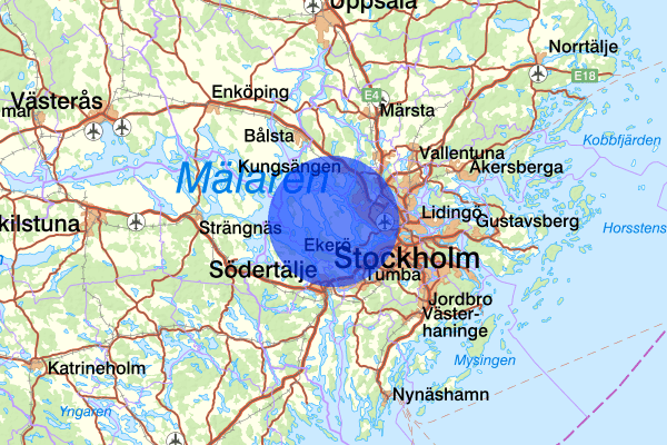  23 april 02.54, Misshandel, Ekerö