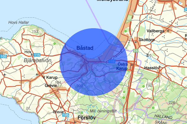 Båstad 25 april 18.11, Brand, Båstad