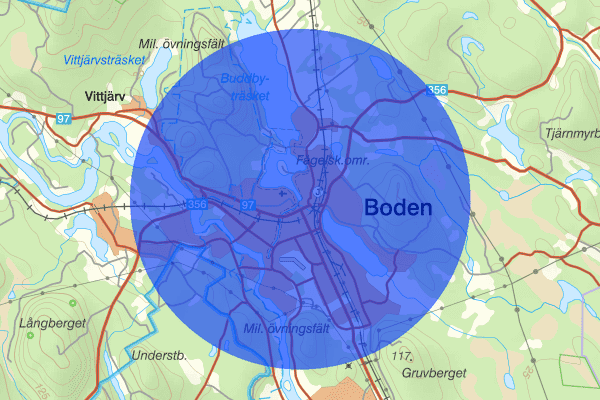 Boden 26 april 10.00, Vapenlagen, Boden
