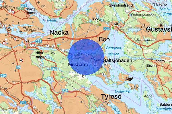 Fisksätra 26 april 17.07, Brand, Nacka
