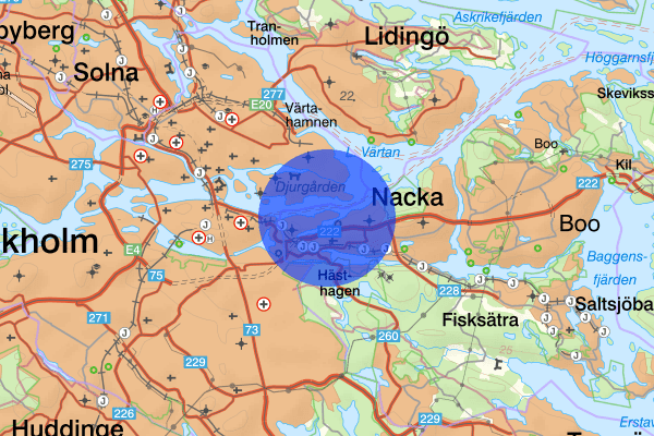 Kvarnholmen 29 april 01.37, Brand, Nacka