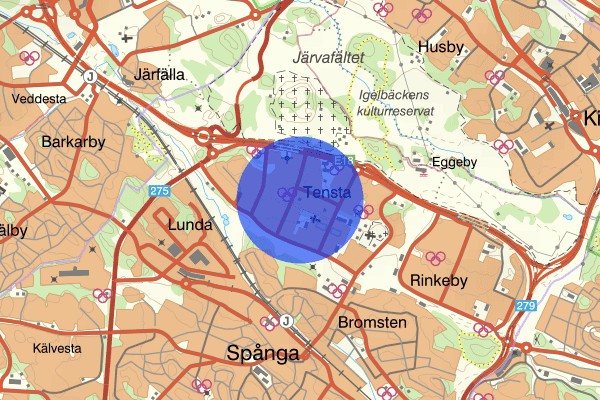 Tensta 01 maj 00.43, Skadegörelse, Stockholm