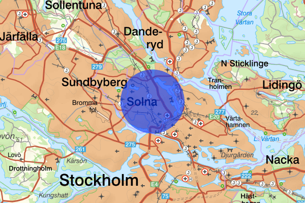 Hagalund 02 maj 01.00, Explosion, Solna