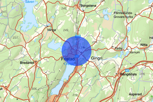 Fristad 03 maj 21.26, Misshandel, Borås