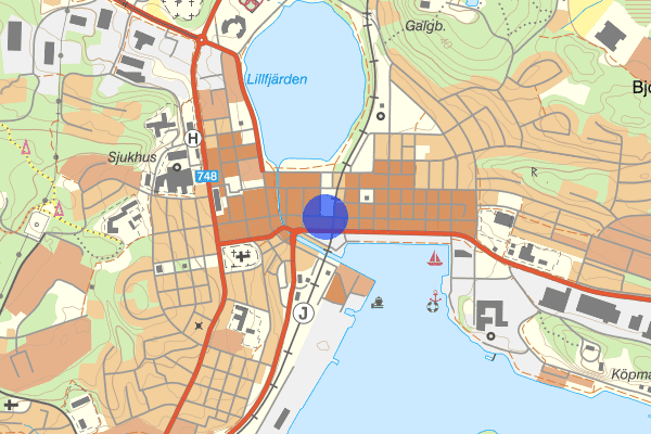 Storgatan 04 maj 01.18, Misshandel, Hudiksvall