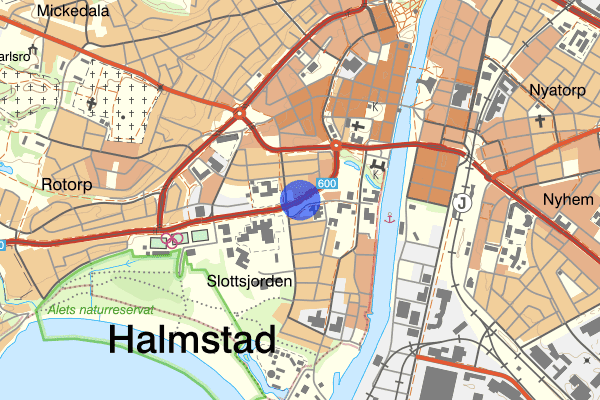 Slottsjordsvägen 05 maj 06.58, Trafikolycka, personskada, Halmstad