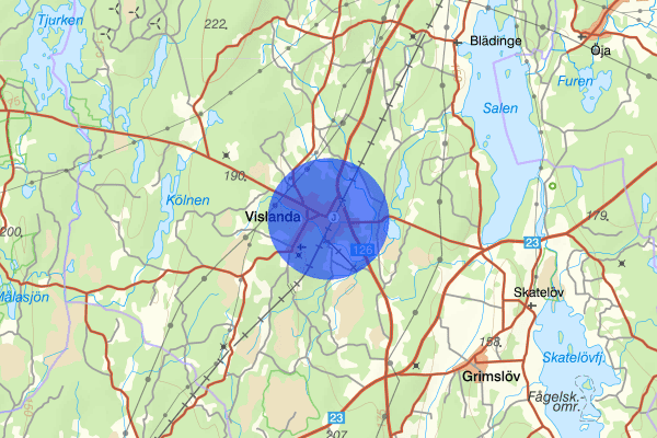 Vislanda 05 maj 12.39, Arbetsplatsolycka, Alvesta