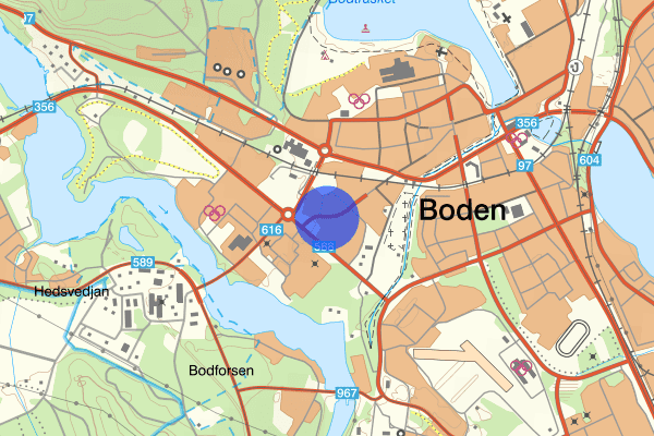 Drottninggatan 05 maj 20.44, Djur, Boden