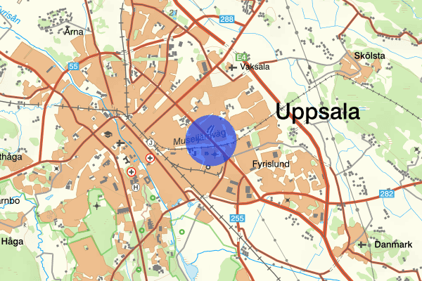 Tycho Hedéns väg 07 maj 09.48, Rattfylleri, Uppsala