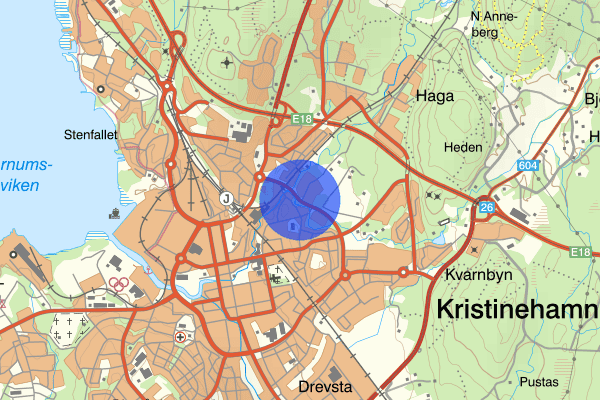 Östra Ringvägen 08 maj 09.21, Trafikolycka, Kristinehamn